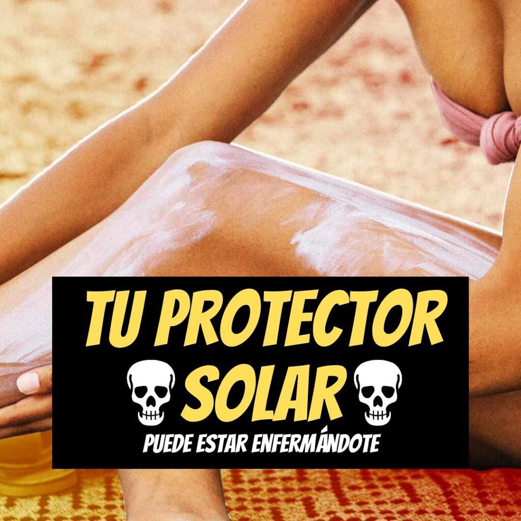 protector solar te enferma